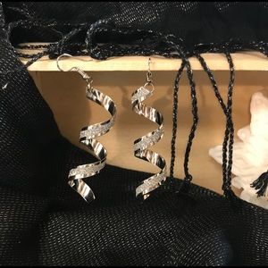 NEW Spiral Dangle Earrings